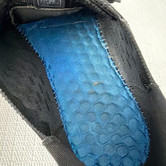 Flux Shoes Mens Size 11.5 Adapt Trainer Black Blue Camo Barefoot Knit Sneakers